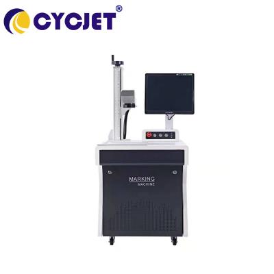 China Portable LF30 Industrial Laser Marking Machine For Aluminium Sheet Engraving for sale