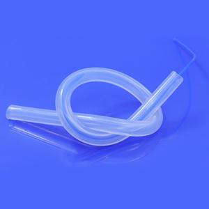 China Durable Light Grey Latex Rubber Tubing High Elasticity / Sterilization for sale