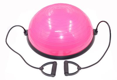 China Meia bola de venda quente do exercício gordo ardente da bola do equilíbrio da ioga de Pilates 58cm à venda