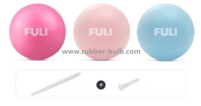 China FULI yoga ball 25cm PVC ball plastic exercise massage fitness ball for sale
