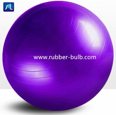 China OEM PVC Material 600g 75cm Yoga Balance Ball Fitness Ball Exercise Ball Equipment for sale