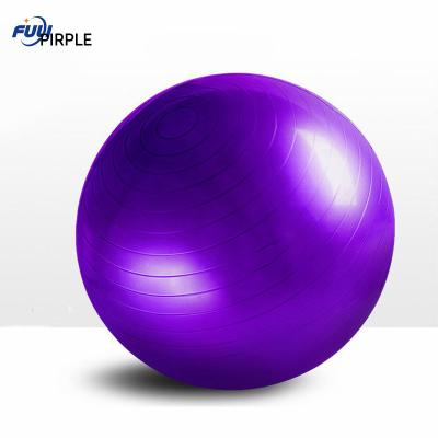 Chine Éclat de PVC de compresseur de forme physique de gymnase anti de yoga de boule lisse d'équilibre aucun glissement 20CM 65CM à vendre