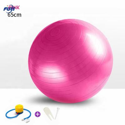 Chine Boule de gymnase de boule d'équilibre du yoga 22inch de l'exercice 55cm de gymnase de maison de couleur d'OEM pour l'exercice à vendre