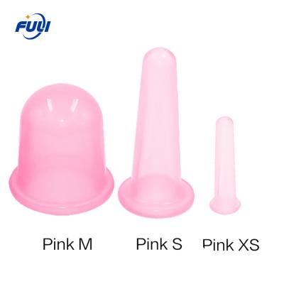 China Amazon Hot Selling Anti Cellulite Vacuum Suction Silicone Cupping Therapy Set Factory Price Body Massage China Supplier for sale
