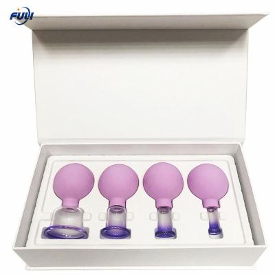China FULI Face & Body Glass Cupping Therapy Set for Face Cupping Facial for sale