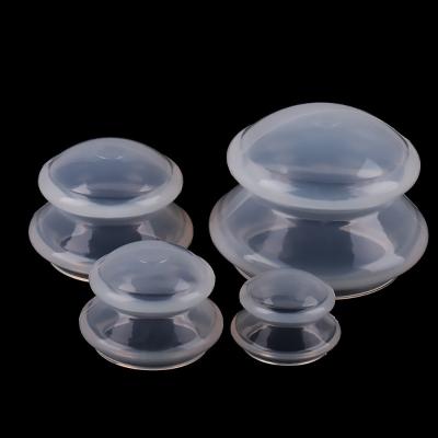 China 4 Pieces Cupping Therapy Set-Silicone Cupping Therapy, 4 Sizes Professional Studio And Home Cupping Set for sale