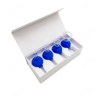 China Cupping Tool Rubber Suction Bulb Eyes Face Body Beauty Cupping Glasses for sale