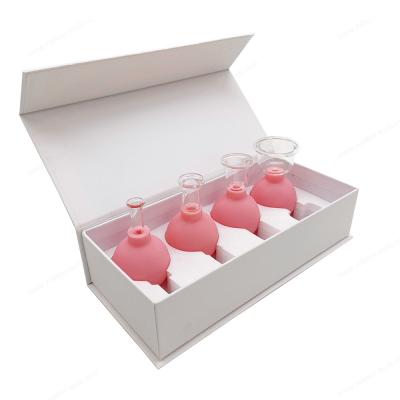 China Hijama Vacuum Massage Silicone Rubber Suction Cup Set for Facial Cupping for sale