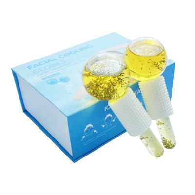 China Face & Eye Puffiness Relief Ice Globes Facial massager Increasing Collagen for sale