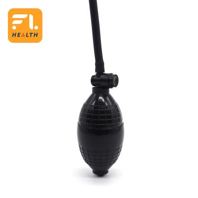 China Black Environmental Protection Air Puffer Bulb , OEM Orders Rubber Air Blower for sale