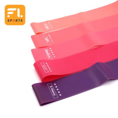 China Thermoplastic elastomer ring resistance belt exercise Yoga portable small volume high quality yoga resistance bands work for sale
