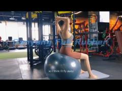 Oem Color Home Gym Exercise 55cm 22inch Yoga Balance Ball Gym Ball For Exercise
