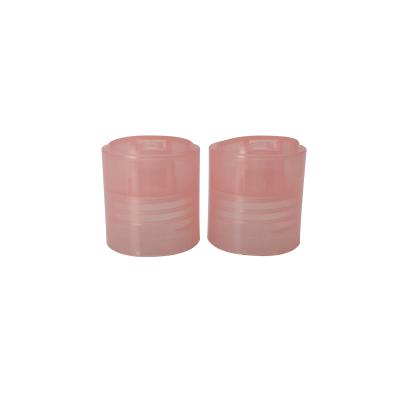 China PP Plastic Screw Top Bottle Caps , 27.2mm Height Disk Top Cap for sale