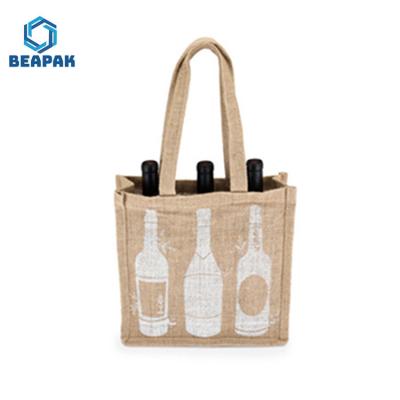 China Flat Bottom Zipper Portable Recycled Cotton Jute Bag for sale