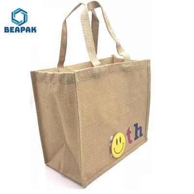 China Market Jute Grocery Bags for sale
