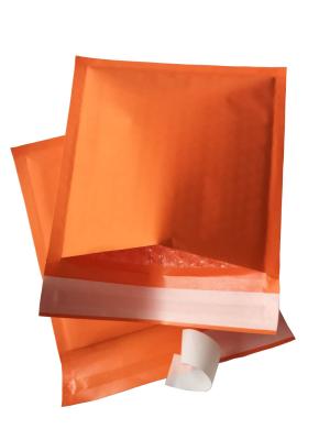 China Eco-friendly Colored Kraft Bubble Mailer Envelopes ,Recyclable Self Seal Padded Shipping Bag for sale