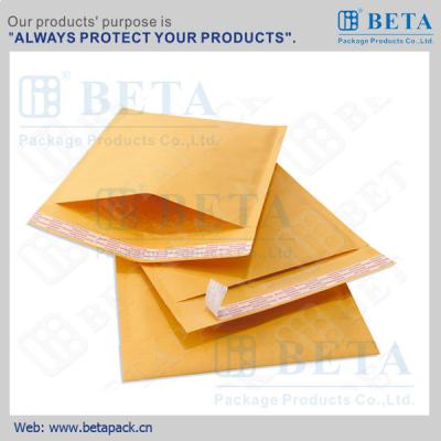 China BETA encarregados do envio da correspondência dourados do encarregado do envio da correspondência #0 Ecolite da bolha de Kraft com a fita adesiva forte à venda