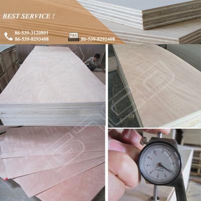 China 820X2150X2.7mm  Poplar Core Okoume Veneer Laminated Plywood for sale