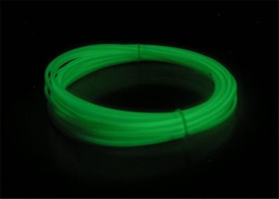 China Makerbot 3D Printer Glow In The Dark Filament Green , 1.75mm ABS Filament for sale