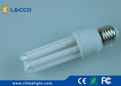 China 3U Compact Cfl Bulbs Energy Efficiency 9W T3 Cfl Spiral Bulbs 2700K - 6400K for sale