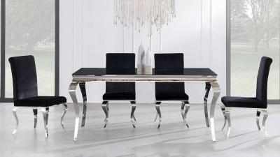 China 20mm Marble Top Dining Tables for sale