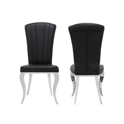 China Home Furniture 20x26x42inch SS Dining Chairs Bold Curves American Style for sale