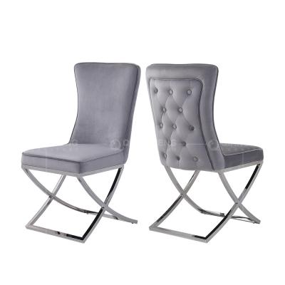 China 48cmx50.5cmx109cm SS Dining Chairs for sale