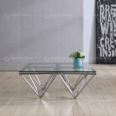 China Luxury 0.5m3 SS Coffee Table 100x100x40cm High Temperature Resistance for sale