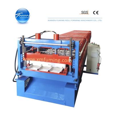 China Profile Roof Sheet Roll Forming Machine Precision Roof Panel Roll Former 11KW for sale