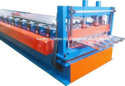 China 15KW-Floor Decking Roll Forming Machine angepasst hohe Genauigkeit zu verkaufen