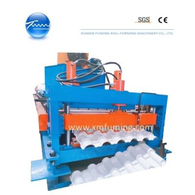 China 3PH Tile Roof Tile Roll Forming Machine Automatic For Industrial for sale