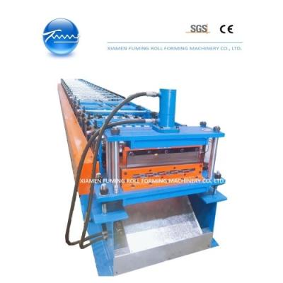 China Decorative Panel Roll Forming Machine 7.5KW Floor Deck Forming Machine for sale