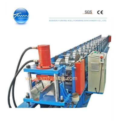 China Rahmen Purlin Container House Rollenformmaschine hydraulisches Schneiden zu verkaufen