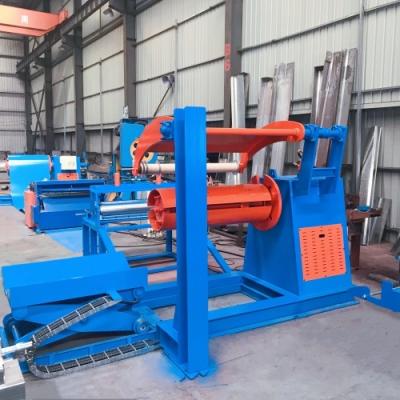 China 4.0KW Steel Coil Slitting Line And Recoiling Line PLC Control for sale