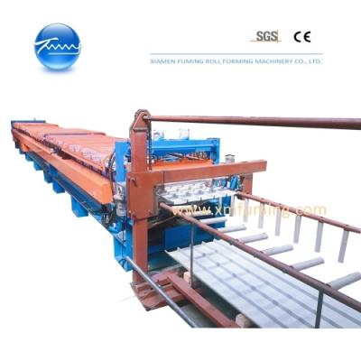 China Auto Deck Floor Roll Forming Machine Powerful High Precision for sale