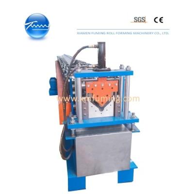 China Custom Ridge Capping Roll Forming Machine 7.5KW Hydraulic Cutting for sale