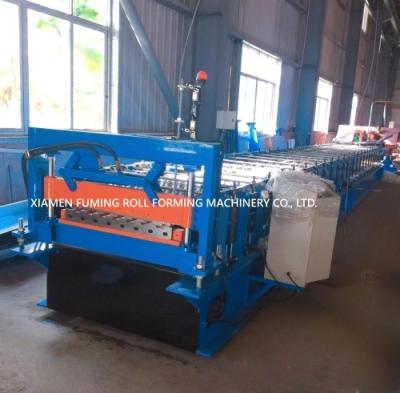 China 7.5KW Shutter Door Frame Roll Forming Machine With PLC Control System for sale