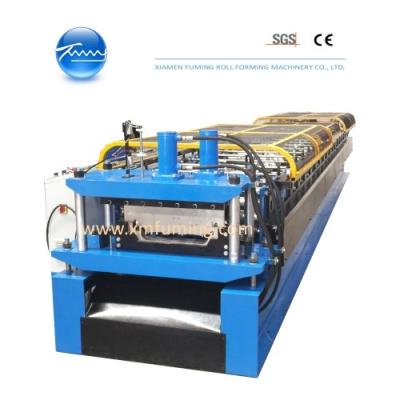 China Industrial Roof Sheet Forming Machine 7.5KW Lock Seam Roll Former for sale