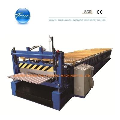 China Powerful Metal Roof Forming Machine 11KW Profile Panel Rollformer for sale