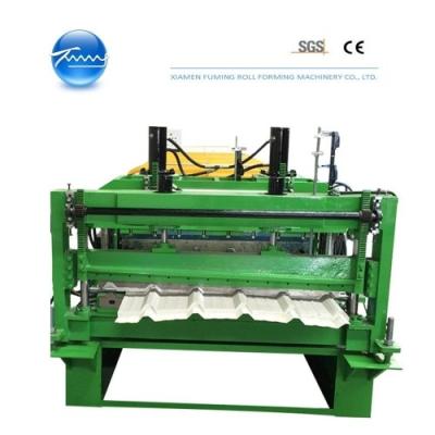 China Profile Metal Sheet Roof Tile Roll Forming Machine 380V / 50HZ Customized for sale