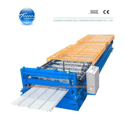 China Powerful Roofing Sheet Roll Forming Machine 15KW High Efficiency for sale