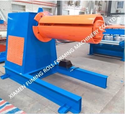China 3KW Decoiler Sheet Metal Hydraulic Uncoiler Equipment Production Line for sale