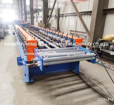 China Galvanized Steel Racking Roll Forming Machine 24 Roller Stations for sale