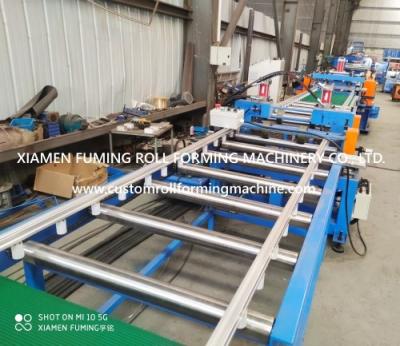 China Racking Roll Forming Machine Hydraulic Cutting Racking System for sale