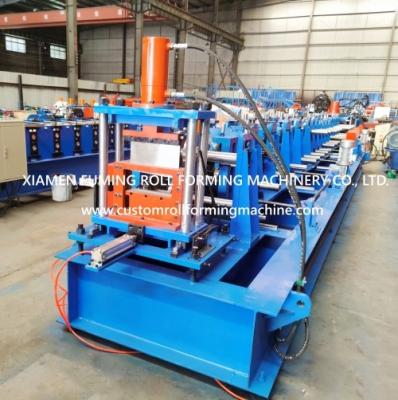 China Industrial C Purlin Roll Forming Machine 22kW Automatic PLC Control for sale
