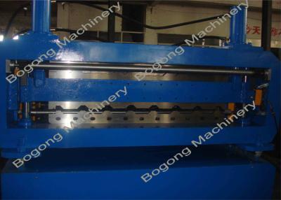 China Steel Roof Sheet Custom Roll Forming Machine Double Layer 5.5KW Driving Motor for sale