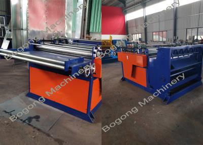 China Simple Slitting Cut To Length Line Machine Frequency Speed Control For Sheet Metal for sale