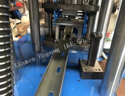 China 1.5 2.0 2.3mm U Shape Goods Shelf Metal Roll Forming Machine for sale