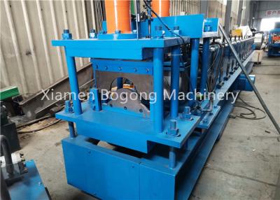China Roof Metal Ridge Cap Roll Forming Machine 18 Stations Roll Forming for sale