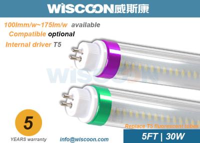 Chine Conducteur fluorescent d'isolat des appareils d'éclairage 5250lm de SMD2835 T5 pour le ménage, 5000 heures de vie à vendre